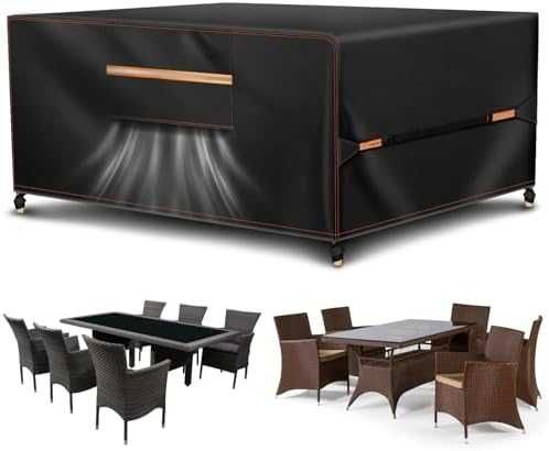 Ново Водоустойчив покривало за градински мебели 420D защита градина