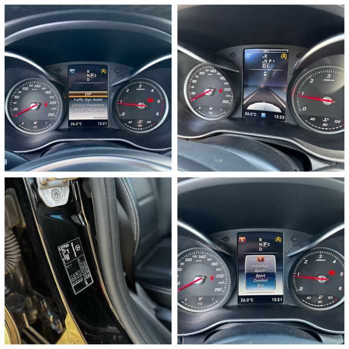 Vand/schimb Mercedes Benz C200 cdi 2015 LED ILS Navi Piele 136cp