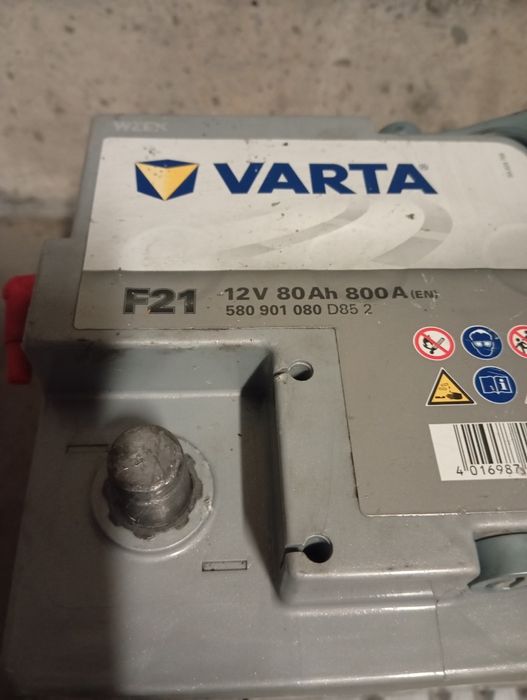 Baterie auto  Varta Silver 80 amperi Agm Start Stop import Germania i