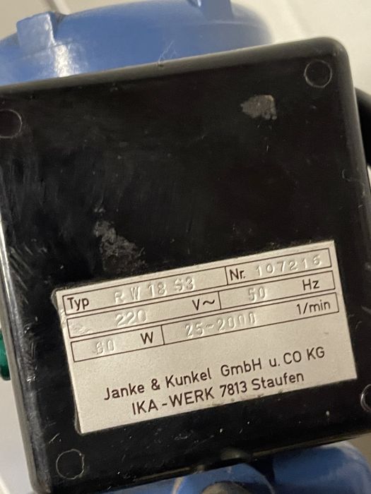 Agitator mixer ika - werk