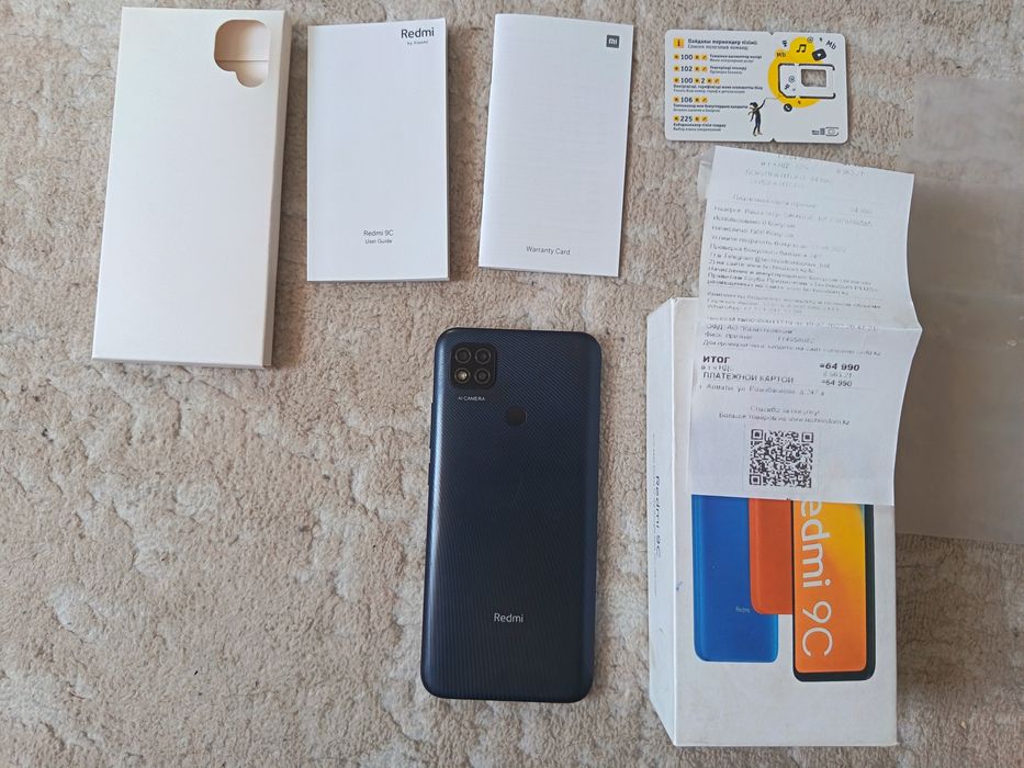 Xiaomi Redmi 9C 3/64 со сломанным дисплеем