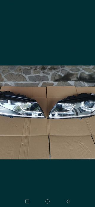 Bara  spate grila bandou far faruri bi-xenon Vw Touareg 2014+