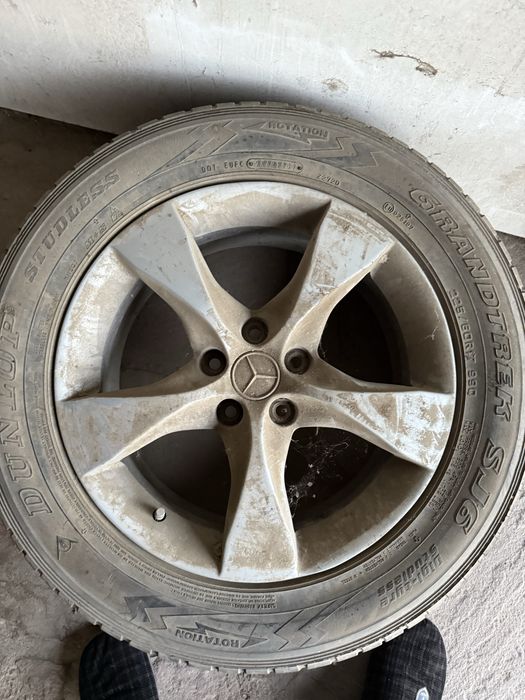 Зимняя резина Dunlop Grandtrek SJ6, 225/60 с диском