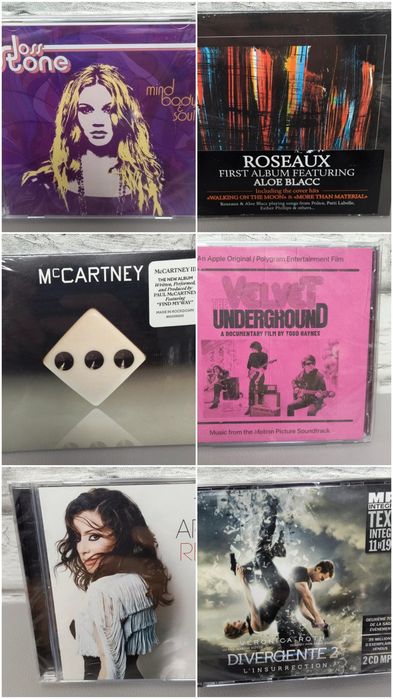 Albume CD Muzică - Diferite genuri - Sigilate