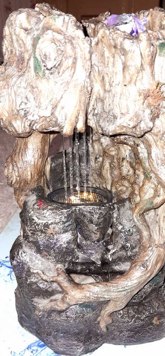 Стаен водопад с осветление-Германия