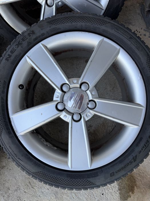 Оригинални джанти Seat 5x112 17цола с гуми Всесезонни