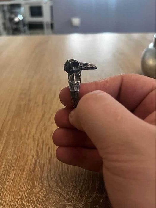 Inel Lup Inel Craniu Inel Raven