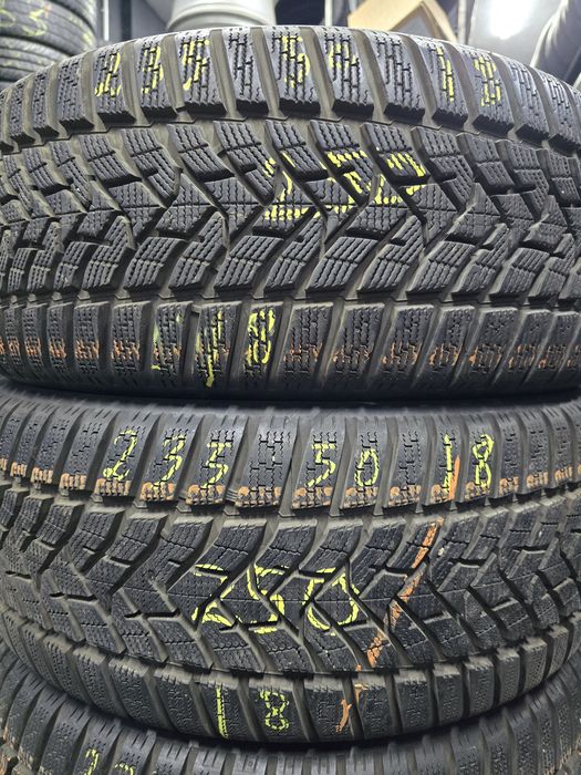 4x 235/50/18 M+S DUNLOP 2018 Stare ca noi