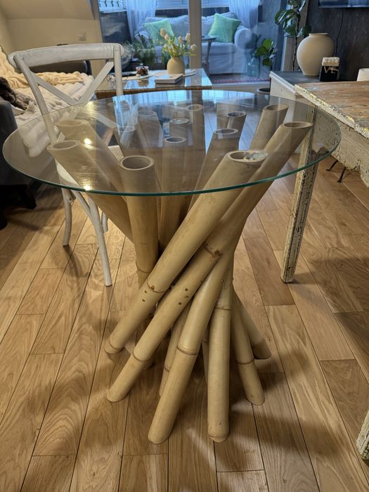 Маса бамбук екзотична дървесина