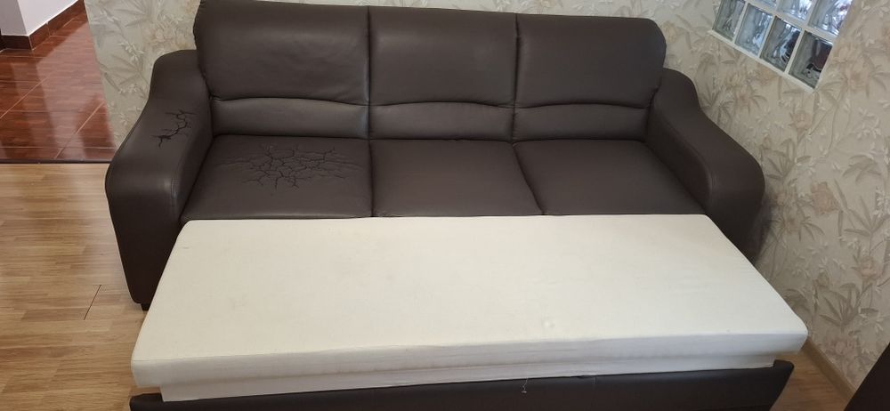 Canapea extensibila cu 2 fotolii