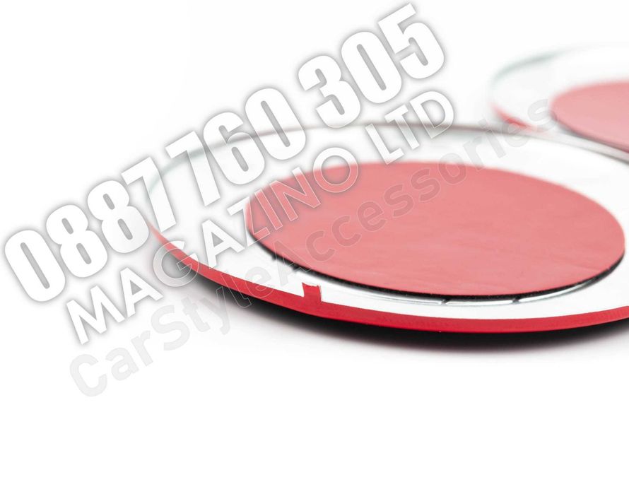 Червени Емблеми за Алфа Ромео 2бр. 147 159 Brera Mito Giulietta