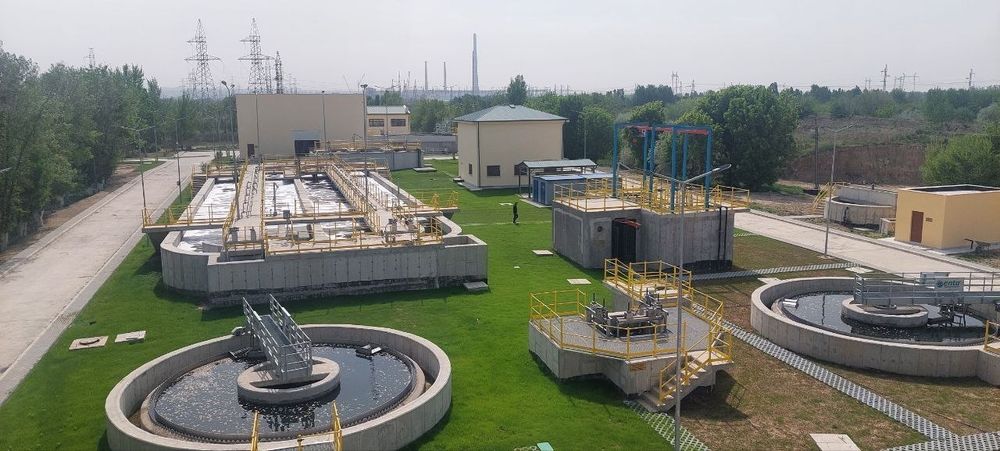 Очистительные сооружений, канализация.