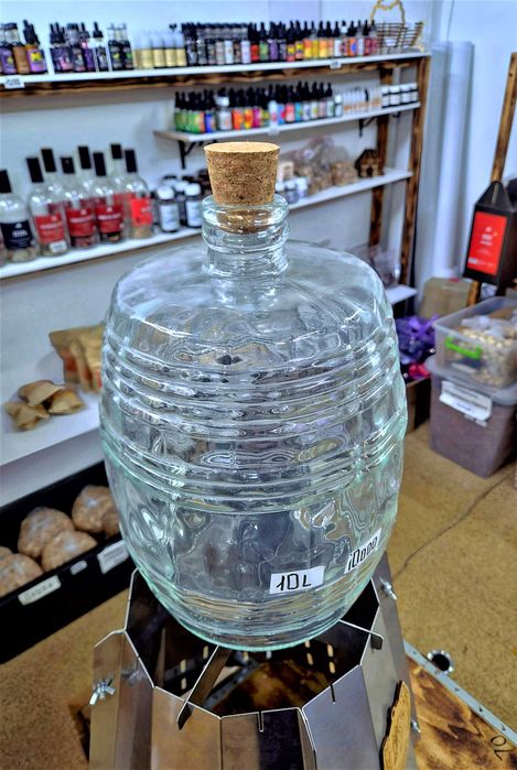 Бутыль стеклянный 10л