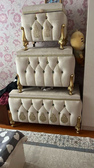 Диван сандық төсек шкафпен