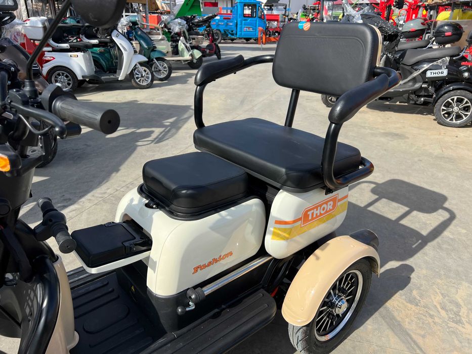 Triciclu electric tuk tuk Thor SXL PRO 1000W cu CIV  nou Agramix
