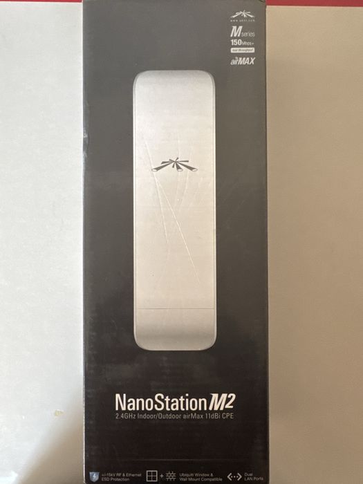 NanoStation Wi-fi router 1 kmgacha tarqatib berad wifini