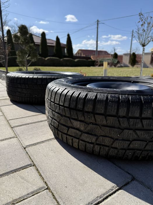 Jante tabla r16 gama Vag 5x112 cauciucuri de iarna Continental