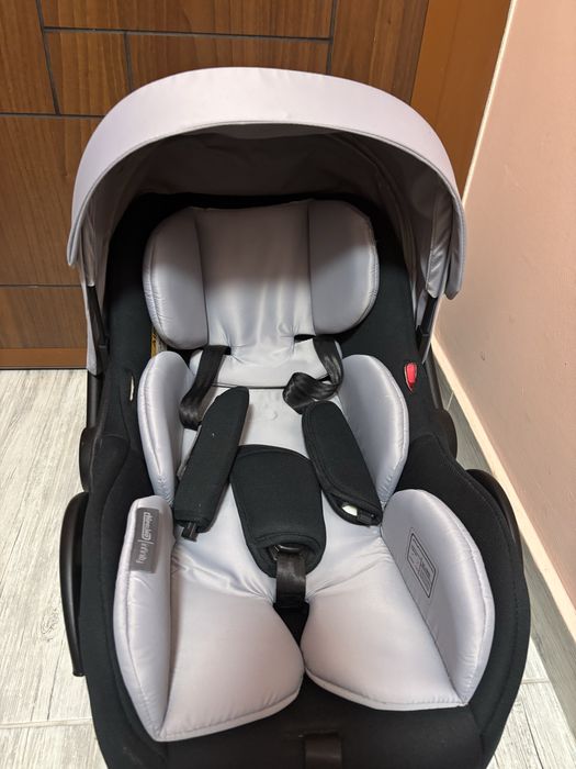 Бебешка количка Chipolino - Инфинити, гранит три отделни коша