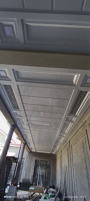 Алюкобонд с работой и с эскизом