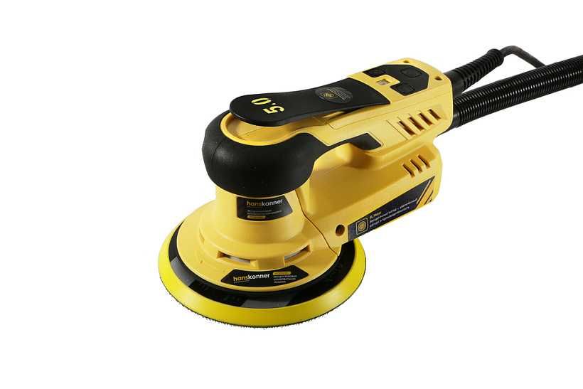 Эксцентриковая шлифовальная Hanskonner PLATINUM бесщёточная конст. эл.
