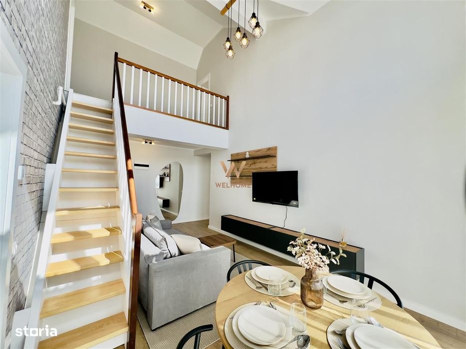 Penthouse 4 camere, intabulat, mobilat si utilat - clasa en. A