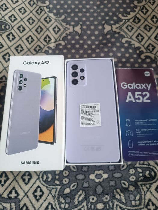 Самсунг А52 холати идеал 128гб