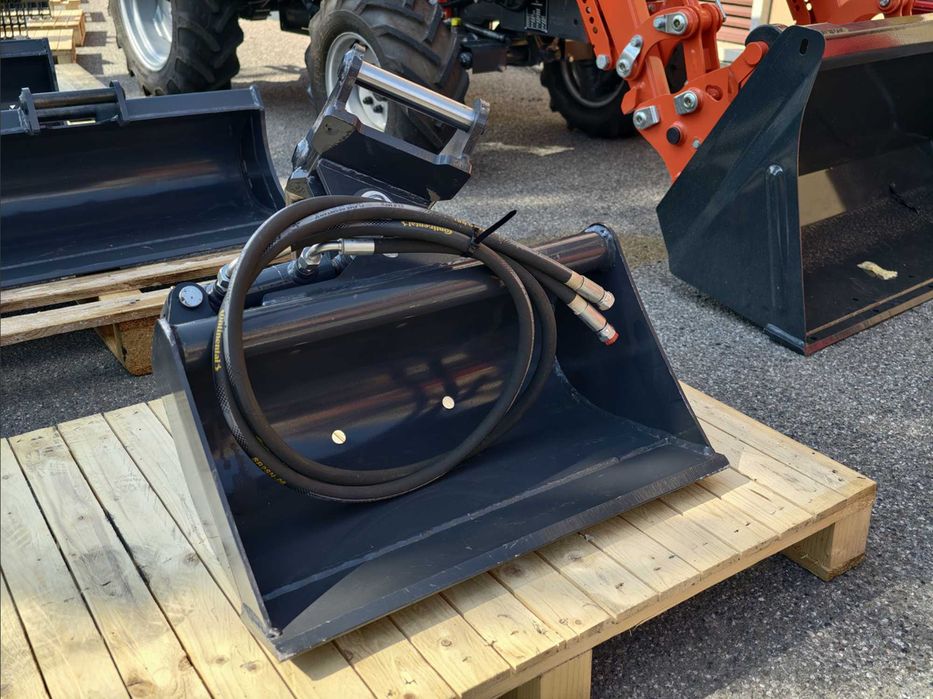 Cupa taluzare 60cm inclinare hidraulica pentru miniexcavator