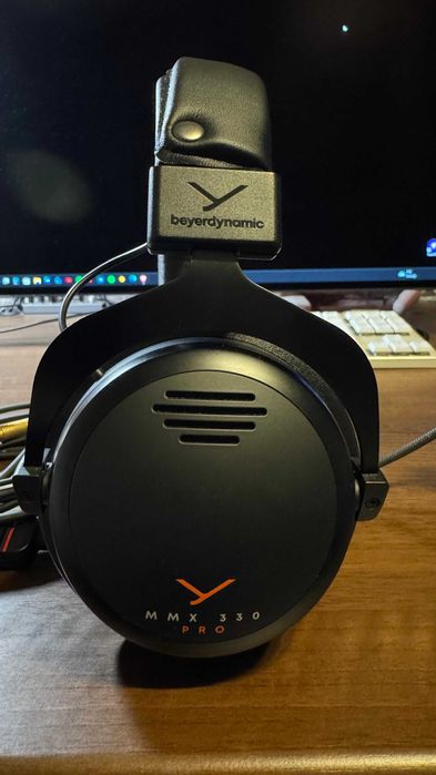 Casti Gaming Beyerdynamic Over-Ear MMX 330 Pro, Cu Fir, 48 Ohm, Negru