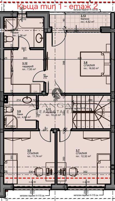 оф.23514 Еднофамилна двуетажна къща / Белащица