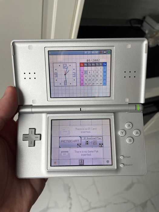 Nintendo DS Lite silver argintiu