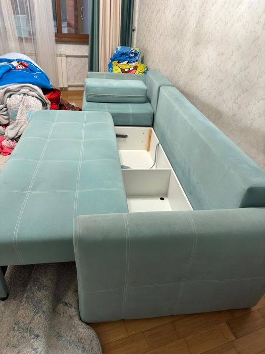 мягкая мебель с подушкой раскладной