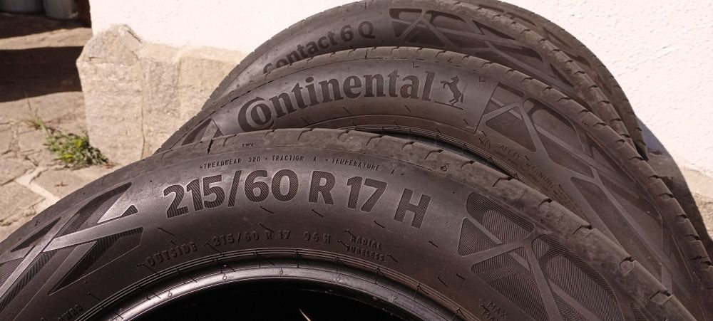 4 броя летни гуми Continental EcoContact 6Q 215/60/r17 H