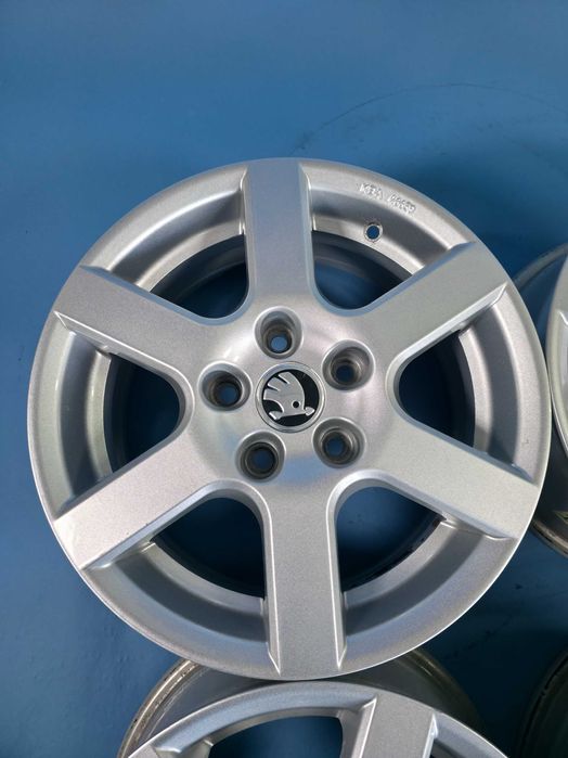 Jante Aliaj 5x112 15'' Skoda Octavia 6.5J ET 38 - COD 1760 !