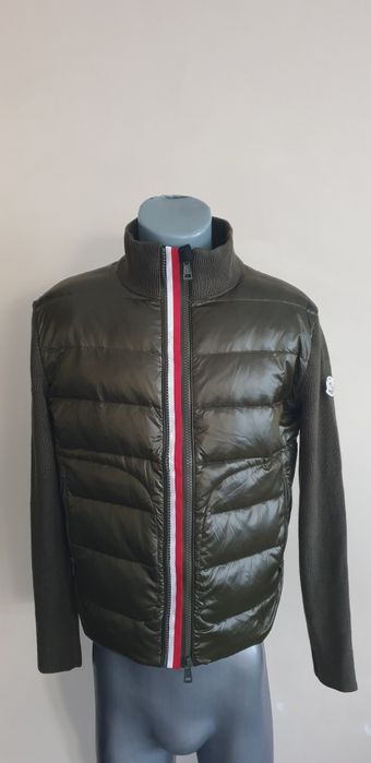 Moncler Down Stretch Hybrid Mens Jacket  M / L НОВО ОРИГИНАЛ Мъжко Яке