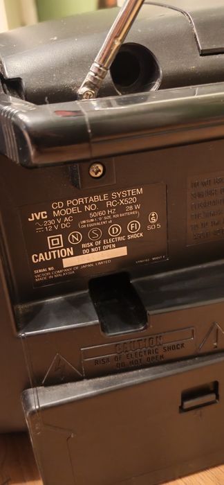 Boombox JVC RC-X520