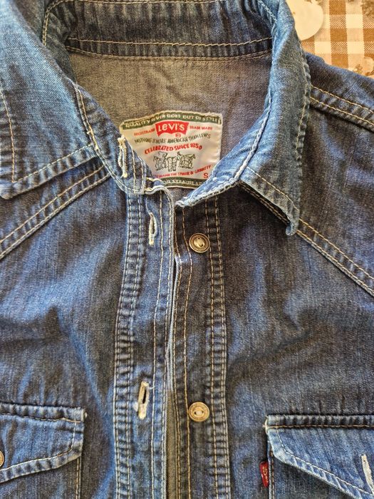 Дамска оригинална дънкова риза Levis