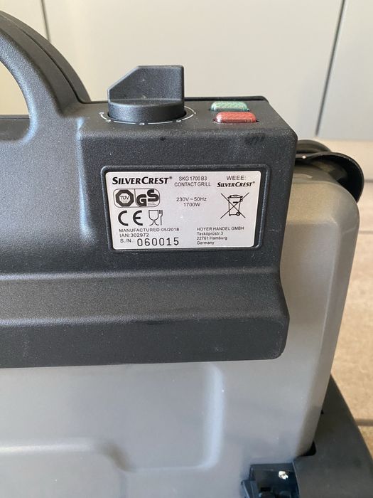 Grătar electric multifuncțional Silvercrest de 3 în 1