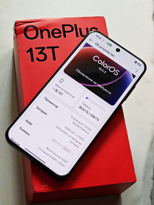 One Plus 13T 256 gb Ram 12+6 5G
