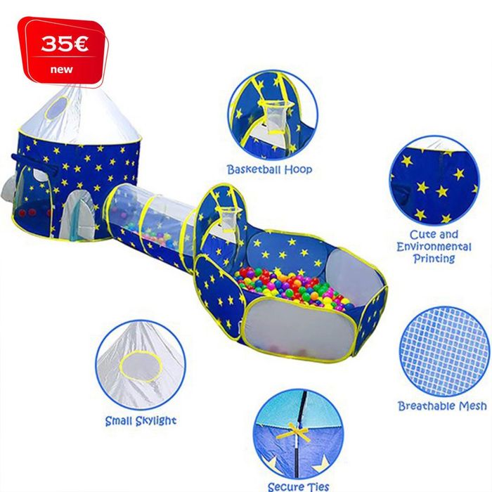 Детский игровой набор "3 в 1" для детей