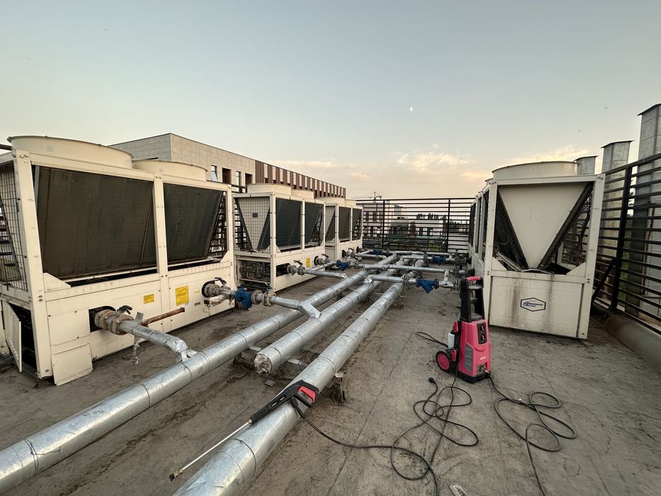 Чиллер тамирлаш ва урнатиш хизматлари мавжут