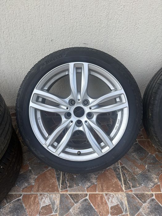 Set jante r17 cu doua cauciucuri noi pireli dot 0125