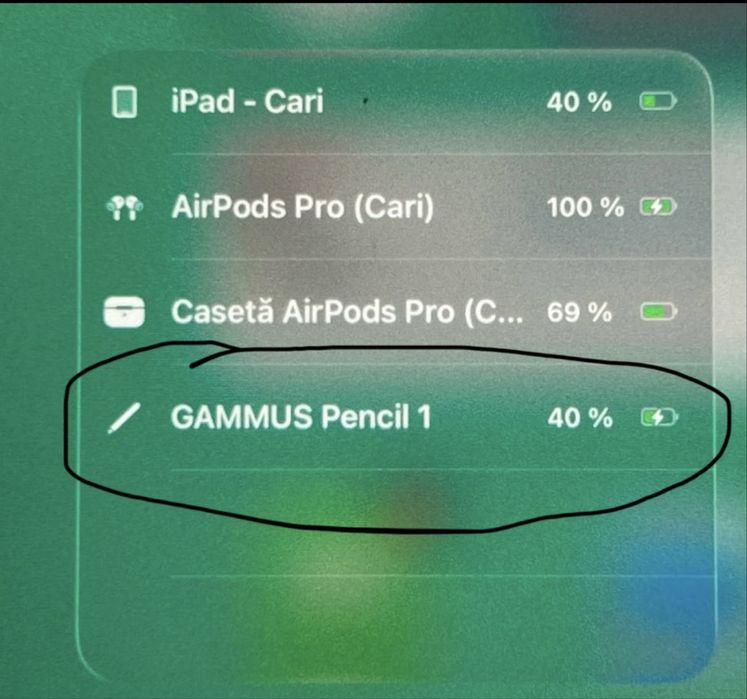 Stilou digital Stylus Gammus 1