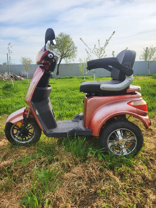 Triciclu Electric Puternic 60V (5 Baterii) - Model VTA