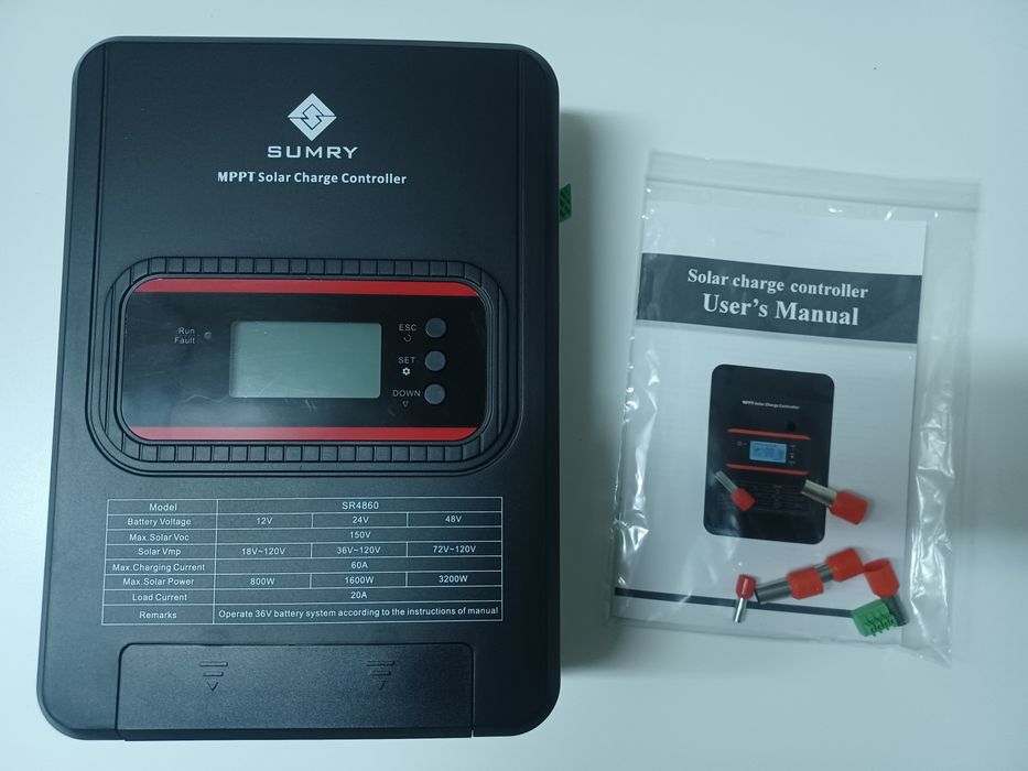 Controler, Regulator solar MPPT 60A cu răcire pasiva rulota, camper