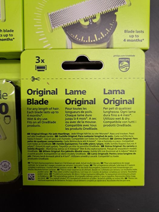 Rezerve / Lame Philips One Blade