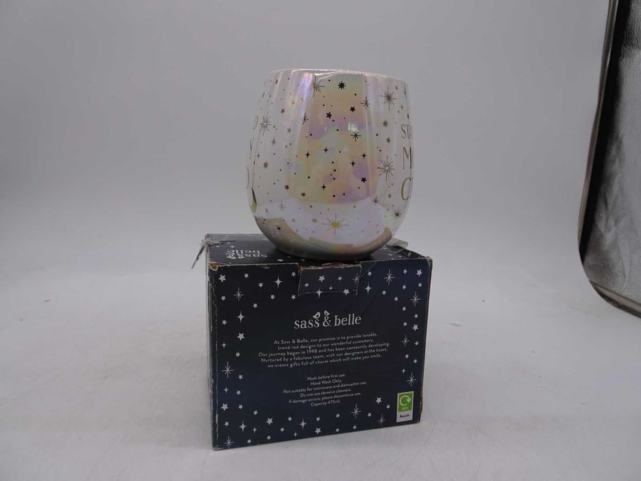 Sass & Belle, Cană ceramică cu Lună Celestă pentru copii