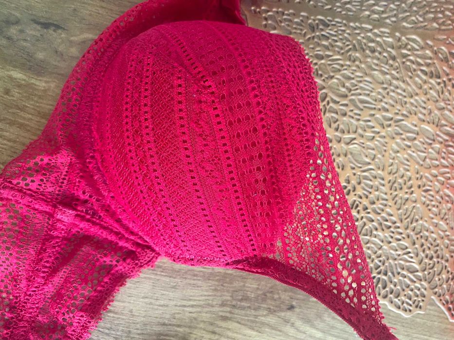 Sutien, bordo si roz, masura 75B, H&M, nou