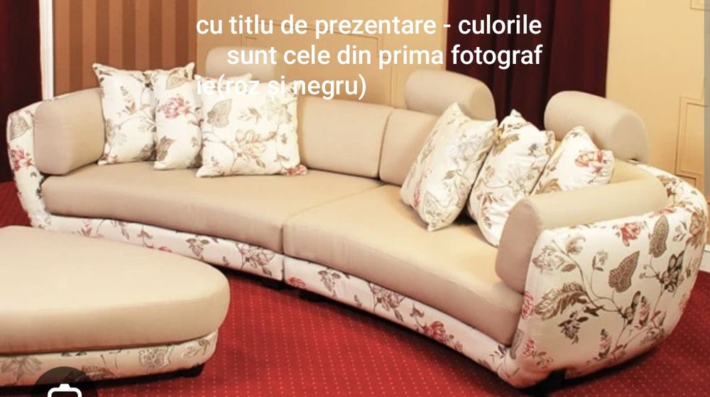 Living - mobila și canapea