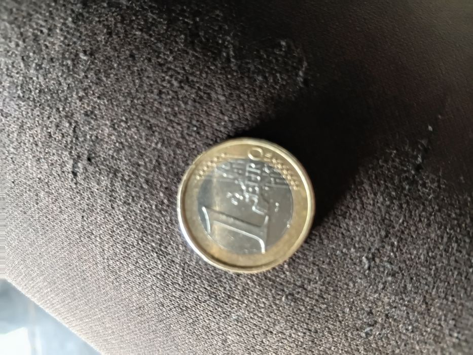 Moneda 1 euro, emisa in anul 2002, Germania. Moneda este un model rar, de colectie.
