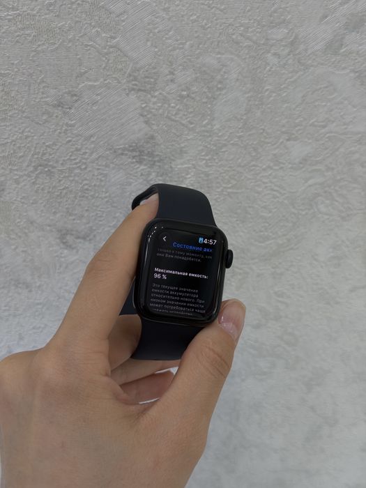 apple warch se 2 96 batareya org zaryadka remeshok karopka yoq